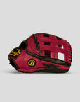 Core 12.75" Baseball Black/Red Outfielder Glove