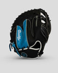 Hoplite 12.75" Baseball Sky Blue/Black First Base Mitt