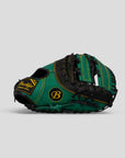 Junior Select 12" 8U-11U Baseball Green/Black First Base Mitt