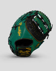 Junior Select 12" 8U-11U Baseball Green/Black First Base Mitt