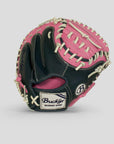 Junior Select Pro 32.5" 8U-11U Baseball Navy/Pink Catcher's Mitt