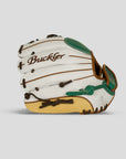 Junior Select Pro 11.5" 8U-11U Fastpitch White/Teal Infielder Glove