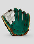 Junior Select Pro 11.5" 8U-11U Fastpitch White/Teal Infielder Glove