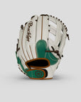 Junior Select Pro 12.25" 8U-11U Fastpitch White/Teal Utility Glove