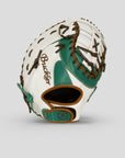 Junior Select Pro 12.5" 8U-11U Fastpitch White/Teal First Base Mitt