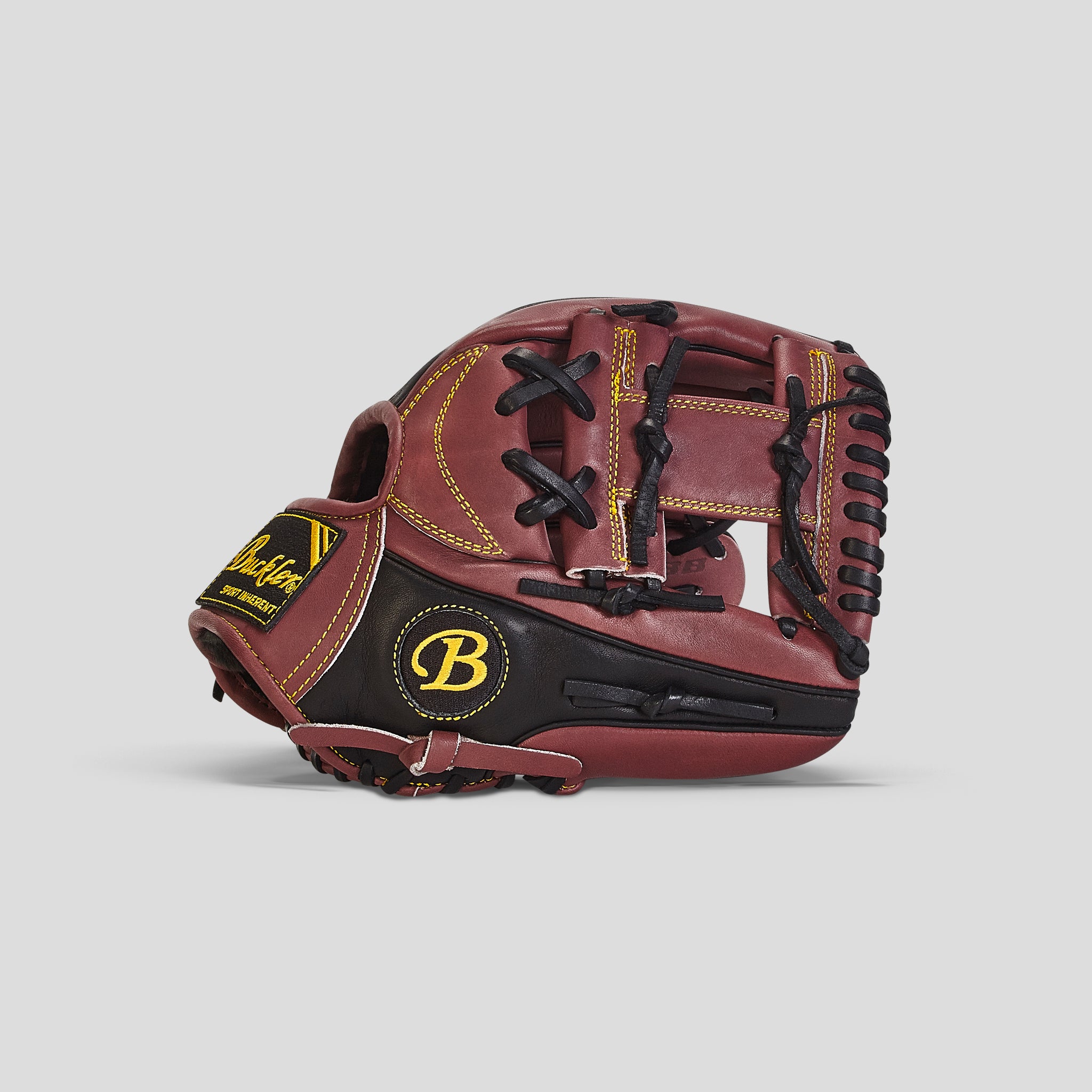 Maroon best sale baseball glove