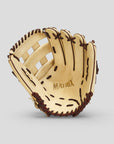 Matrix 12.75" Baseball Camel Outfielder Glove Dual Welting