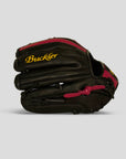 Core 11.25" Baseball Black/Red Japanese Pattern Infielder Glove