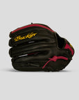 Core 11.5" Baseball Black/Red Japanese Pattern Infielder Glove
