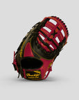 Core 12.75" Baseball Black/Red First Base Mitt