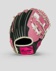 Junior Select Pro 11.5" 8U-11U Baseball Navy/Pink Infielder Glove