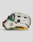 Junior Select Pro 12.25" 8U-11U Fastpitch White/Teal Utility Glove