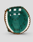 Junior Select Pro 33" 8U-11U Fastpitch White/Teal Catcher's Mitt