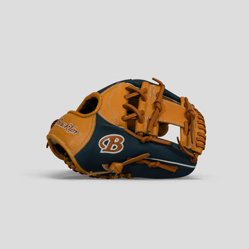 Phalanx 11.5" Baseball Navy/Tan Infielder Glove