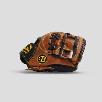 H-Pro 11.5" Baseball Antique Walnut/Black Infielder Glove