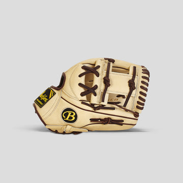 Matrix 11.5" Baseball Camel Infielder Glove Dual Welting