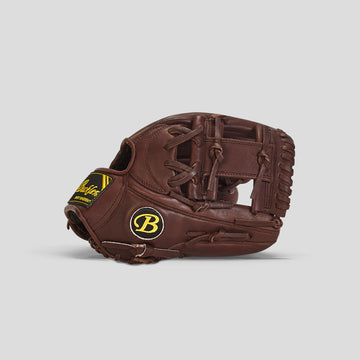 Matrix 11.5" Baseball Dark Brown Infielder Glove Dual Welting