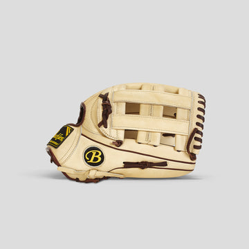 Matrix 12.75" Baseball Camel Outfielder Glove Dual Welting
